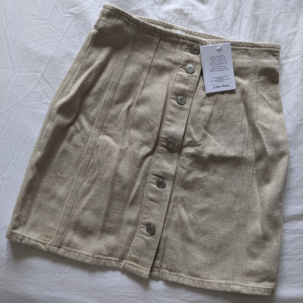 & Other Stories Denim Skirt